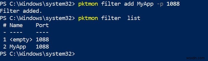 Windows 10에서 새로운 네트워크 스니퍼 도구 PktMon.exe를 사용하는 방법 