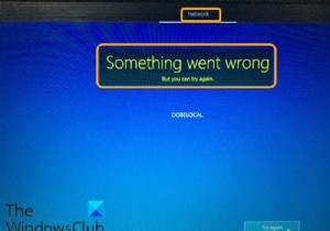 Windows 11/10 OOBE가 불완전한 설정을 유발하는 오류와 함께 실패함 
