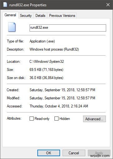 rundll32.exe 프로세스는 무엇입니까? 바이러스인가요? 