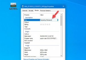 Windows 11/10에서 사진 및 비디오 파일에 메타데이터를 편집하거나 추가하는 방법 