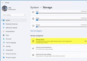 Windows 11/10에서 Storage Sense를 사용하여 자동으로 정크 파일 삭제 