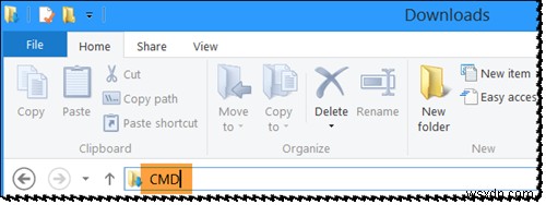 Windows 11/10의 폴더에서 명령 프롬프트를 여는 방법 