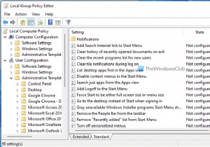 로컬 그룹 정책 편집기를 통해 Windows 11/10 조정 