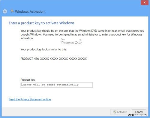 Windows 10 정품 인증 오류 코드 0x8007007B 수정 