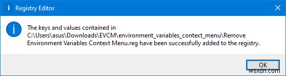 Windows 11/10에서 컨텍스트 메뉴에 환경 변수를 추가하는 방법 