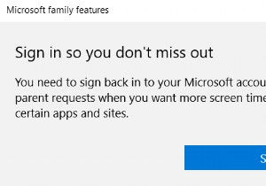 Windows 10에서 Microsoft Family 기능 팝업을 끄는 방법 