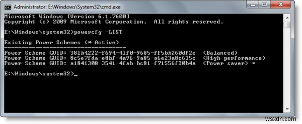 Windows 11/10에서 기본 전원 관리 옵션을 백업하거나 복원하는 방법 