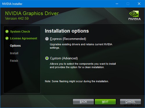 NVIDIA 디스플레이 설정은 Windows 11/10에서 사용할 수 없습니다. 