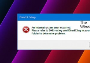 Windows 11/10에서 DirectX 설치 실패 오류 해결하는 방법