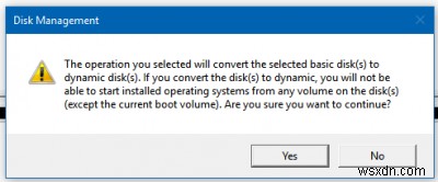 Windows 11/10 PC에서 두 개의 하드 드라이브를 하나로 결합하는 방법 