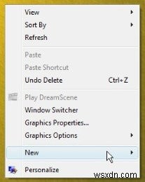 Windows 파일 탐색기에서 누락된 새 컨텍스트 메뉴 항목을 복원하는 방법 