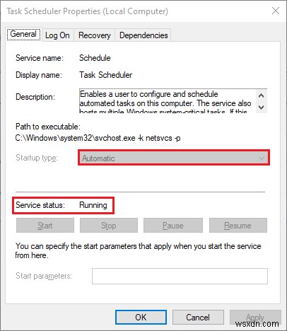Windows 11/10에서 작업 스케줄러가 실행되지 않거나 프로그램을 시작하지 않음 