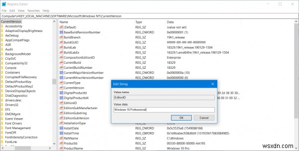 Windows 업그레이드 또는 활성화 오류 0xc03f6506 수정 