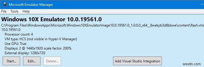 Windows 10에 Windows 10X 에뮬레이터를 설치하는 방법 