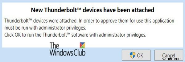 Thunderbolt Dock 소프트웨어가 Windows 11/10에서 작동을 멈췄습니다. 
