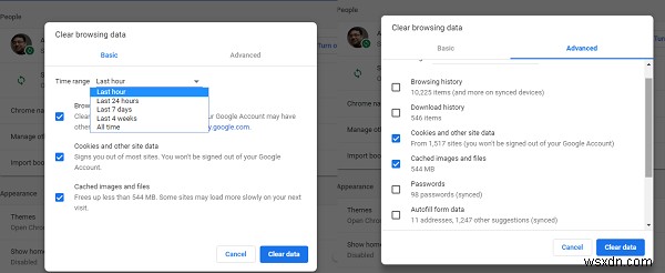 Google Chrome의 ERR BAD SSL CLIENT AUTH CERT 오류 수정 