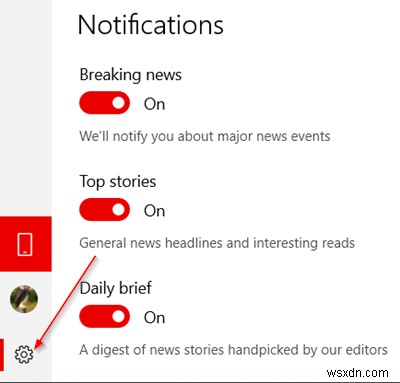 Windows 10용 Microsoft 뉴스 앱 사용 방법 