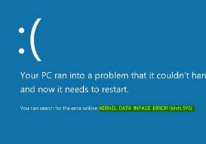Windows 11/10에서 커널 데이터 INPAGE 오류(Msis.SYS) 수정 