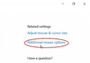 Windows 10에서 마우스 포인터 추적 기능 활성화하는 방법