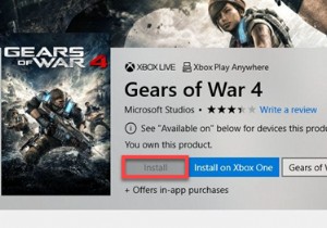 Microsoft Store에서 설치 버튼이 회색으로 비활성화될 때 해결하는 방법