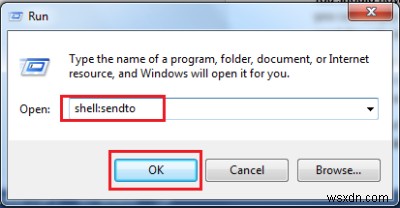 Windows 11/10의  보내기  메뉴에 OneDrive 바로 가기 추가 