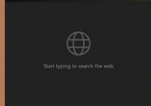 Windows 10 잠금 화면에서 검색 상자를 활성화하는 방법 