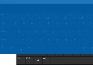 Windows 10에서 화면 키보드가 투명하거나 완전히 흰색이 됨 