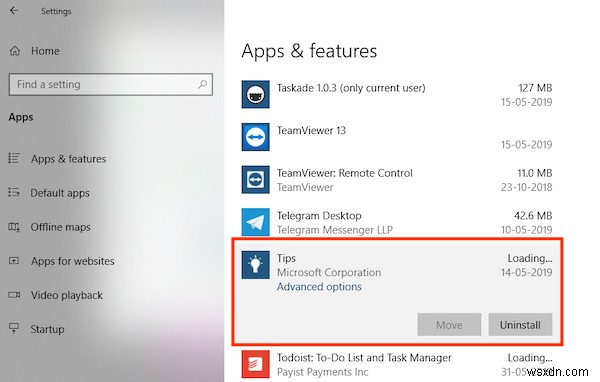 Windows 10에서 팁 앱을 제거하는 방법 