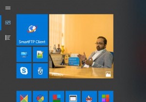 Windows 10 시작 메뉴에서 타일 또는 폴더 그룹을 고정 해제하는 방법 