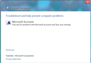 Microsoft 계정 문제 해결사 – 계정 동기화 및 설정 문제 자동 수정 방법
