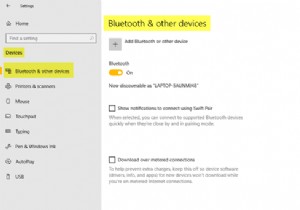 Windows 10 장치 설정:프린터, 블루투스, 마우스 등 설정 변경 