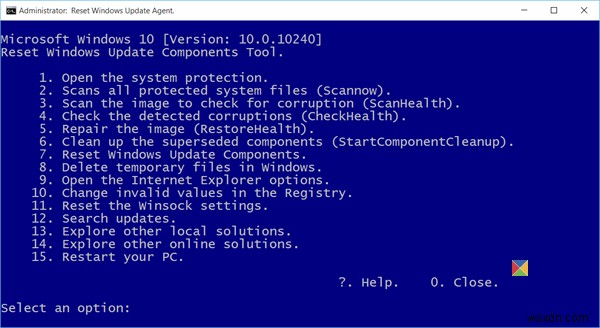 Windows 업데이트 오류 코드 0x8e5e0147 
