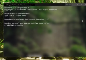 Windows 터미널 기능 – Microsoft의 새로운 명령줄 도구 