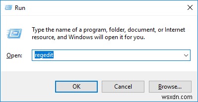Windows 10에서 컨텍스트 메뉴 항목으로 열기 누락 
