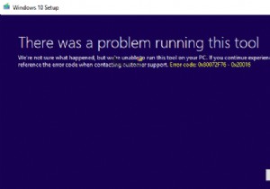 Windows 10 미디어 생성 도구 오류 코드 0x80072f76 – 0x20016 해결 방법