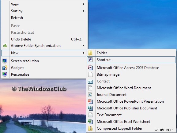 Windows 10에서 바탕 화면 바로 가기를 사용하여 응용 프로그램 폴더 액세스 및 실행 