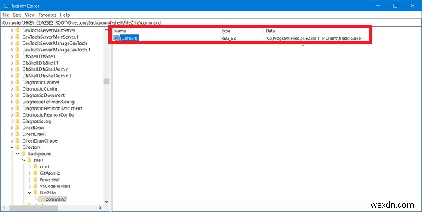 Windows 10에서 마우스 오른쪽 버튼 클릭 메뉴에 응용 프로그램을 추가하는 방법 