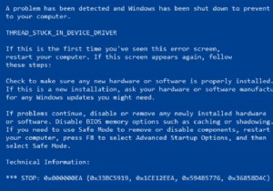 윈도우 10 THREAD_STUCK_IN_DEVICE_DRIVER(0x000000EA) 블루스크린 오류 해결 방법