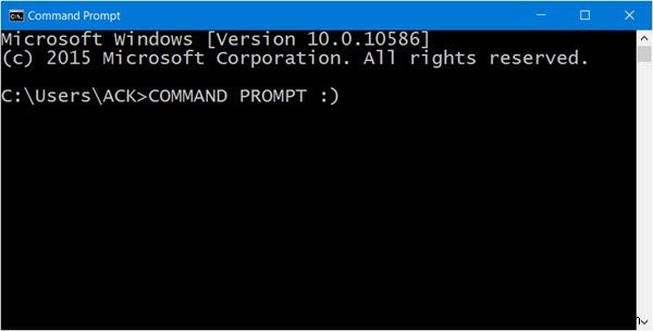 Windows 10에서 명령 프롬프트를 열거나 실행하는 7가지 방법 