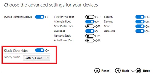 Surface 장치에서 배터리 제한을 활성화 또는 비활성화하는 방법 