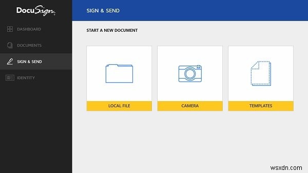 DocuSign을 사용하면 문서에 전자 서명할 수 있습니다. 