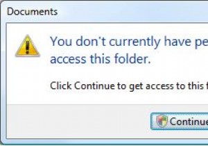 Windows 10/8/7  현재 이 폴더에 액세스할 수 있는 권한이 없습니다  오류 해결 방법