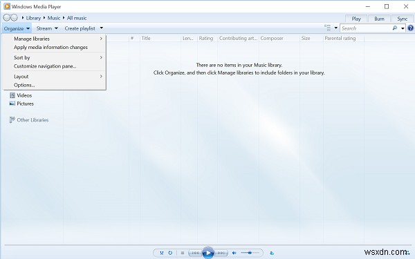 Windows 10의 Windows Media Player에서 비디오 스트리밍 속도 향상 