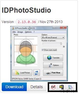 IDPhotoStudio:디지털 사진에서 여권 크기의 사진 만들기 