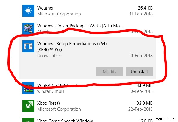 Windows 설치 수정이란 무엇입니까? 제거할 수 있습니까? 