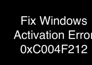 Windows 정품 인증 오류 0xC004F212 완벽 해결 가이드