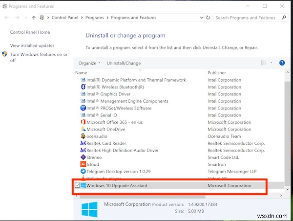 Windows 10 업데이트 도우미를 영구적으로 비활성화하는 방법 