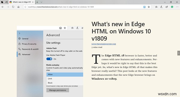 Microsoft Edge의 학습 도구를 사용하여 읽기 환경 개선 