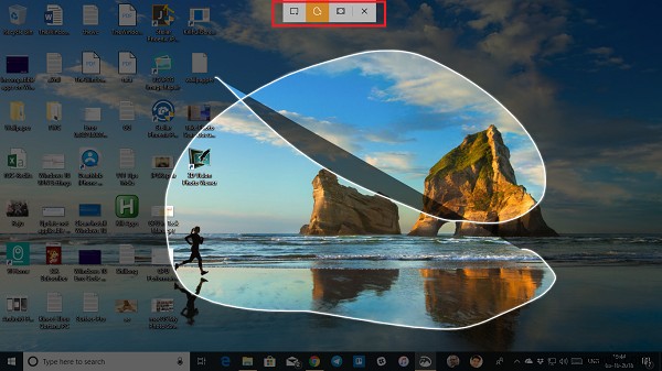 Windows 10에서 Snip &Sketch 앱을 사용하여 스크린샷을 캡처하고 주석을 추가하는 방법 