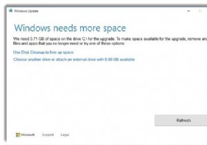 사용 가능한 디스크 공간이 적은 장치를 Windows 10으로 업그레이드하는 방법 